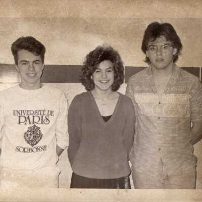 Unknown three Young People