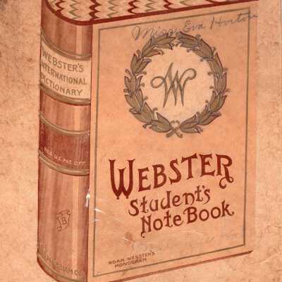 Webster Student Note Book