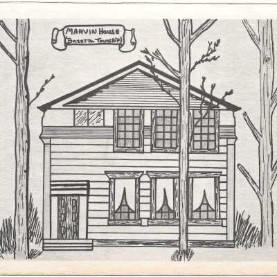 Marvin House Note Card