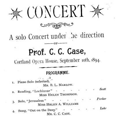 Solo Concert