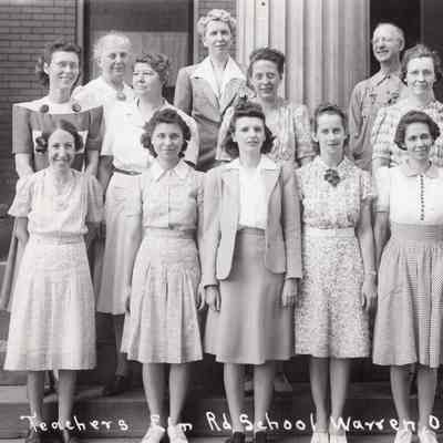 Warren Ohio Elm Road School Staff