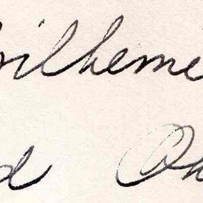 Envelope addressed to Wilhemien Viets
