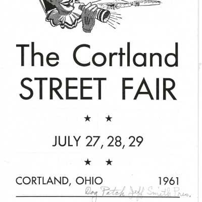 1961 Cortland Street Fair Program