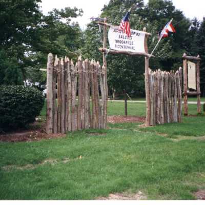 Wooden Fence on the Green made for Bicentennial