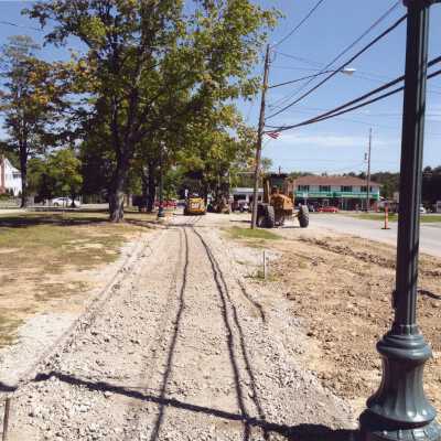 Construction on The Green