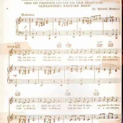 "Alexander's Ragtime Band"