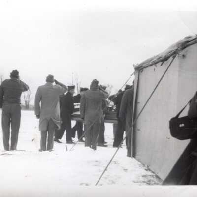 WW II Veterans at Cemetery