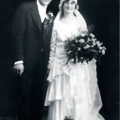 Wedding of Mary (Swallow) Trembush and Peter Trembush, 1930