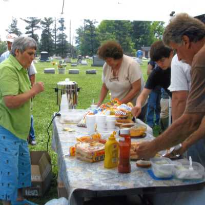 Cemetery Restoration Day, 2009