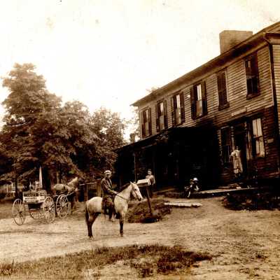 Unidentified Persons at the Obermiyer Building