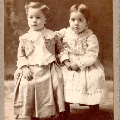 Portrait of Two Children
