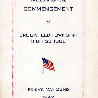 Commencement Program, 1942