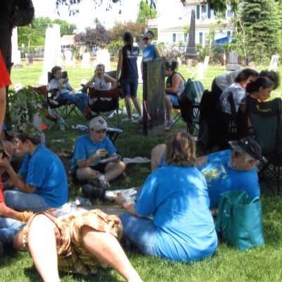 Cemetery Restoration Day, 2009