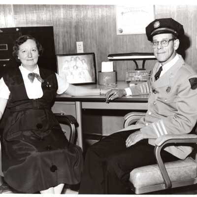 Seated Man and Woman