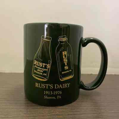 Rust's Dairy ceramic mug
