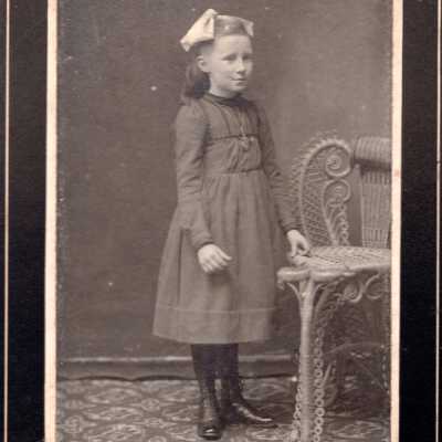 Portrait of Standing Girl