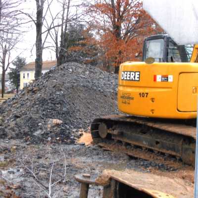 Sewer Project at The Green, 2009