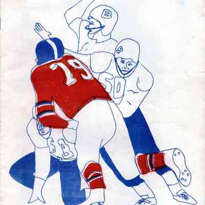 1964 Brookfield vs. Hickory Football Program