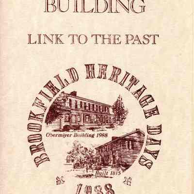Brookfield Heritage Days 1988 Program
