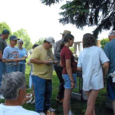 Cemetery Restoration Day, 2009