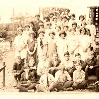 The Class Photo of Masury 1924-1925 Class