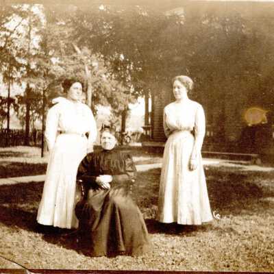 Three Women Outside