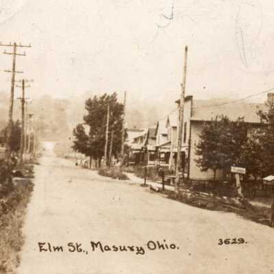 View of Elm St. Masury,Ohio