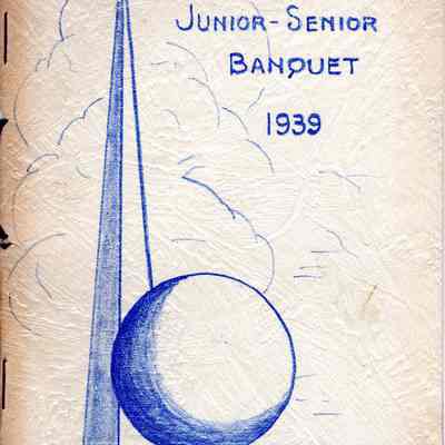 Program, Junior-Senior Banquet 1939