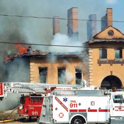 Yellow Brick School Fire