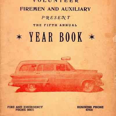 5th Annual Yearbook, Firemen 1954