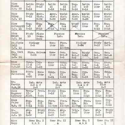 Brookfield High School Class Schedule, Ruth Helmbrecht