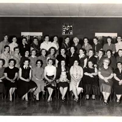 Ladies Group 5th Anniversary Portrait 1952