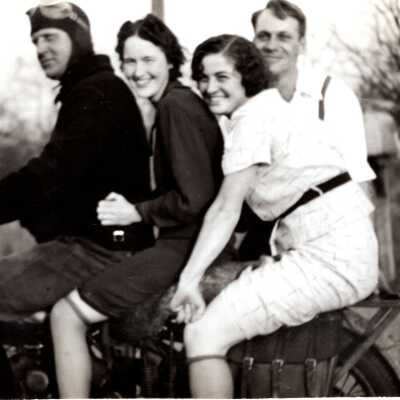 People on Motorcycle
