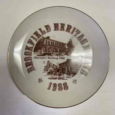 Heritage Days Plate