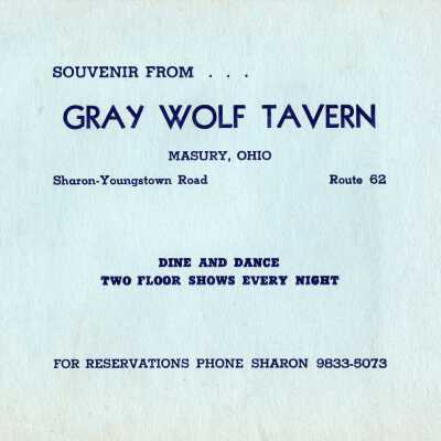 Souvenir Photo from Gray Wolf Tavern
