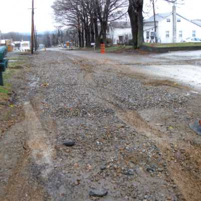 Sewer Project at The Green, 2009