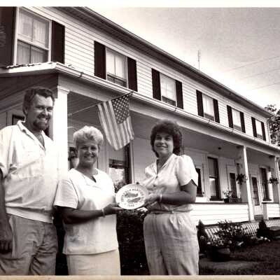 Obermiyer Family Members at the Obermiyer Building