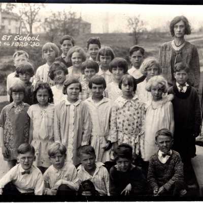 Class Photo, Elm Street School 1929-1930