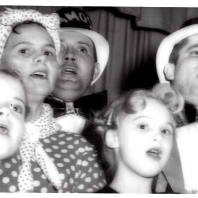 Photo of People Singing in a Minstrel Show