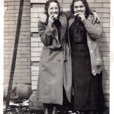 Two Women Eating