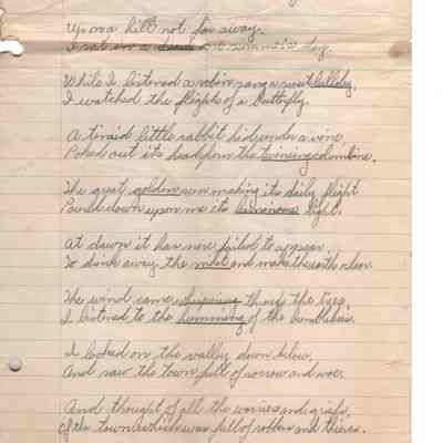 Poem, "O Summer Sunnyland" by Mary Helmbrecht