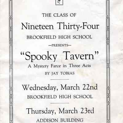High School Program, Spooky Tavern