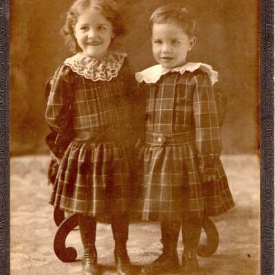 Portrait of Two Children