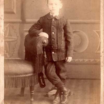 Portrait of Standing Boy