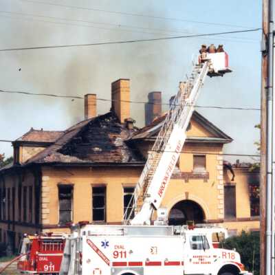 Yellow Brick School Fire