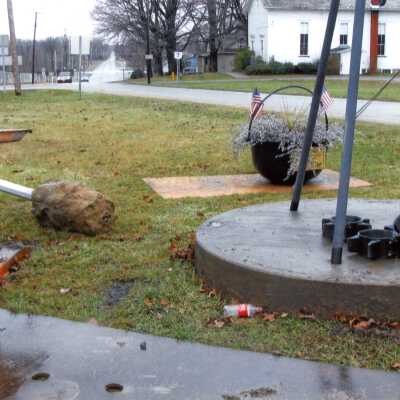 Sewer Project at The Green in 2009