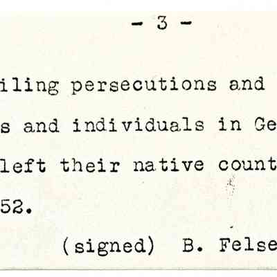Futher Data on the Straus Family by B. Felsenthal