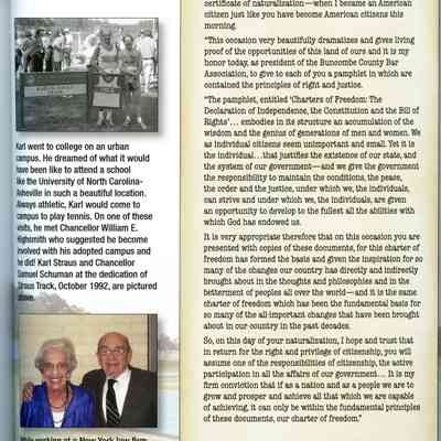 Book: Fahrer, Sharon C., A Home in Shalom'ville: The History of Asheville's Jewish Community.