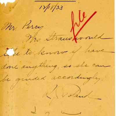 Memo: Poland, R.J., 18 December 1933.