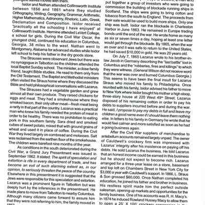 "And that as they say, is history..." by Joan Adler